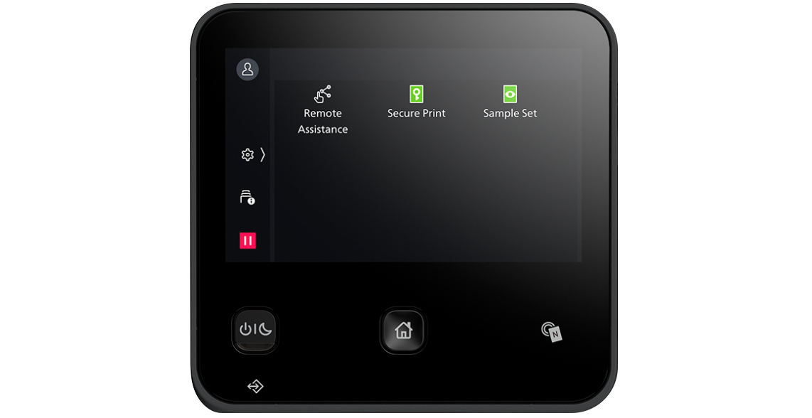 5-inch colour touch panel